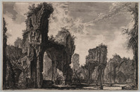 TvB G 6613
<br/>
Rovine del Sisto, o sia della gran sala della Terme Antoniane
<br/>
<em>Piranesi, Giovanni Battista (1720-1778)</em>